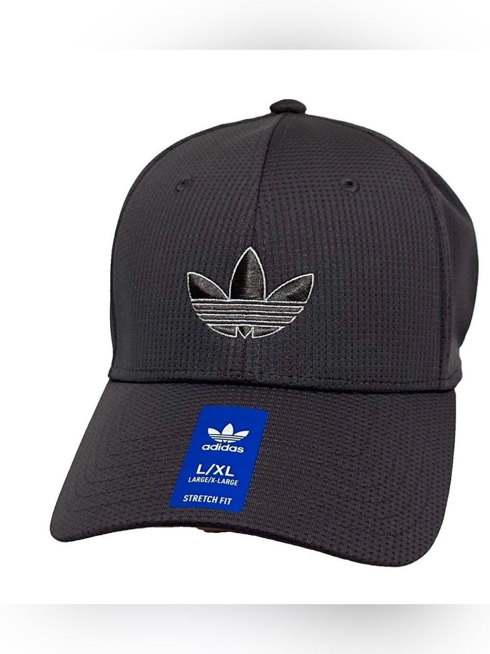 adidas Men's C Zig Pro Stretch Fit Cap L/XL Gray